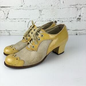 Vintage 30’s Oxford Summer Heels